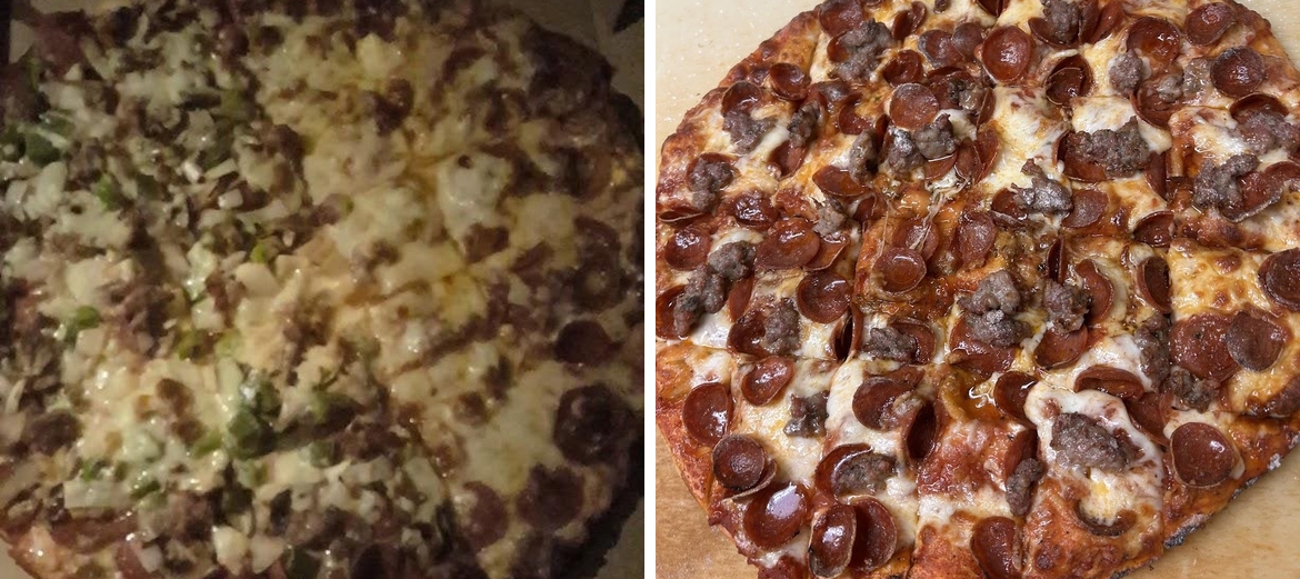 Joe's Pizza Menu